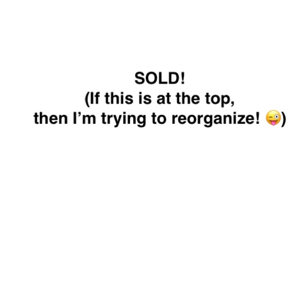 SOLD! || Thank you for your support!